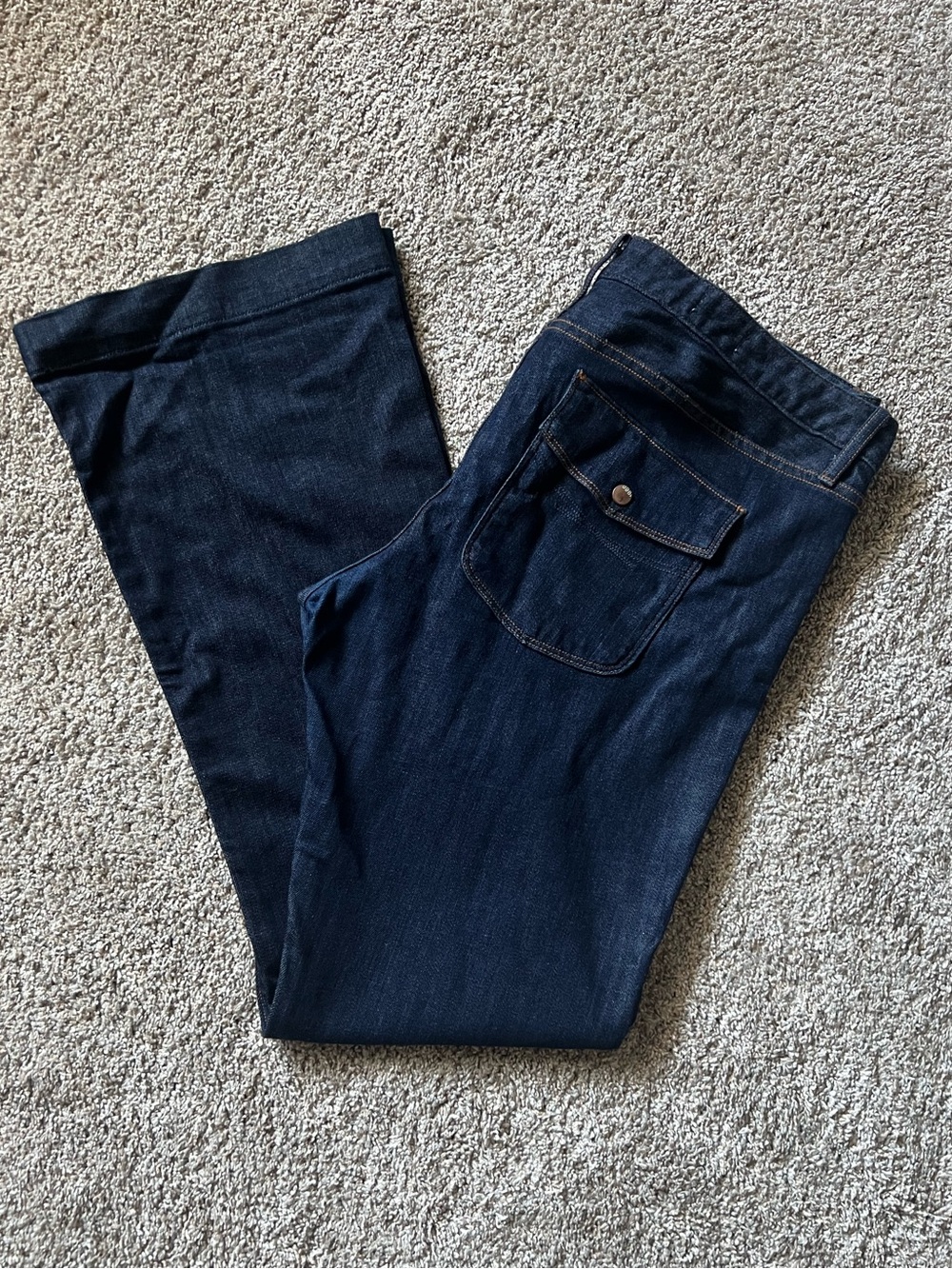 Gap Dark Blue Denim Boot Cut Jeans